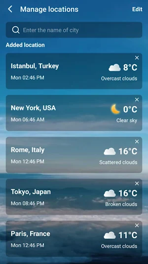 Weather today - Live Weather Screenshot 2