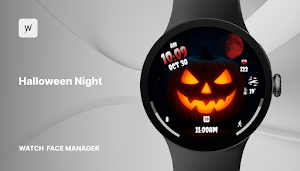 Halloween Night Watch Face Screenshot 0