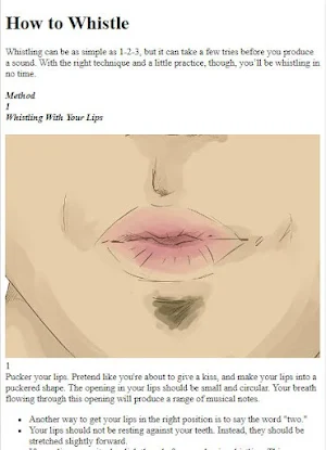 How to Whistle With Fingers Screenshot 2