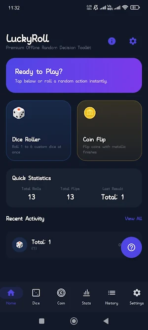 LuckyRoll - Dice & Coin Screenshot 3