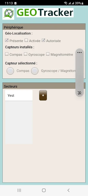 Geo-Tracker Screenshot 1