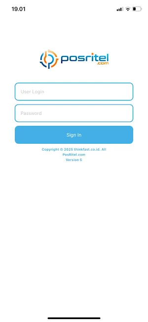 PosRitel Dashboard Screenshot 0