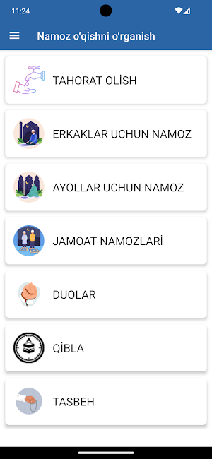 Namoz o'qishni o'rganish Screenshot 0