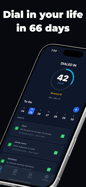 Dialed In: Self Improvement Screenshot 0
