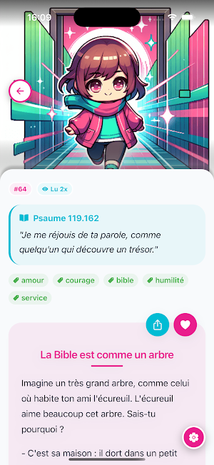 Méditations bibliques Kids Screenshot 2