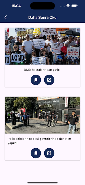 Haber Günlüğü Screenshot 2