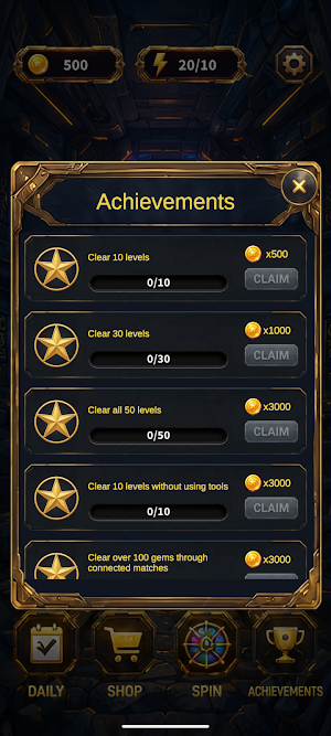 Lucky Gems Golden Fortune Screenshot 3