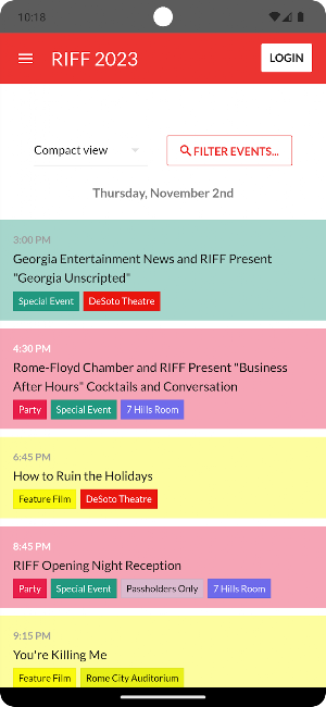 Rome International Film Fest Screenshot 1