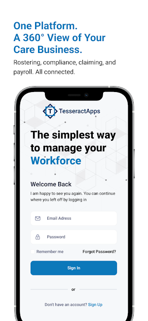 Tesseract Apps Screenshot 0