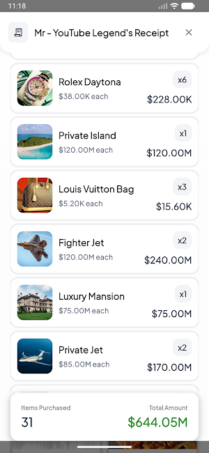 What Billionaires Can Buy Screenshot 2