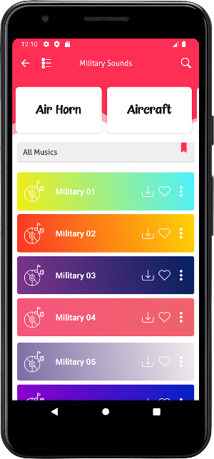 Military Sounds screenshot 2