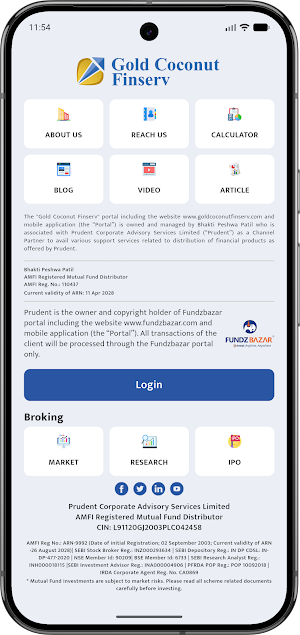 Gold Coconut Finserv Screenshot 0