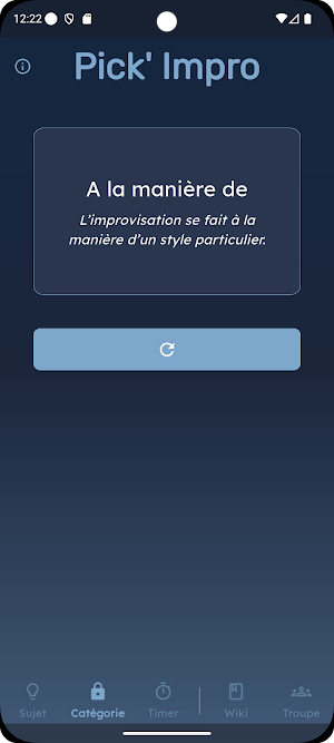 Pick' Impro Screenshot 2