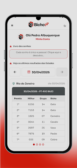 Bicho77 - Guia Informativo Screenshot 1