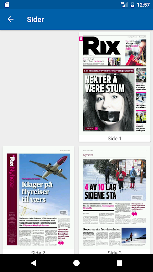 Porsgrunns Dagblad eAvis Screenshot 3