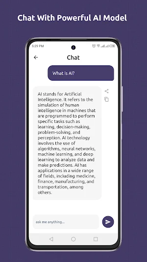 ChatFreeze: An AI Chatbot Screenshot 2