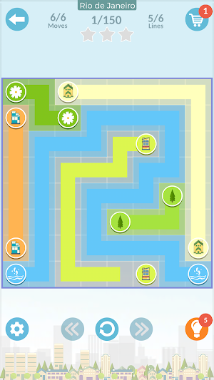 City Lines Puzzle Screenshot 3