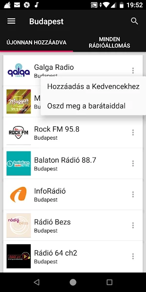 Budapest Radio Stations - Hung Screenshot 1