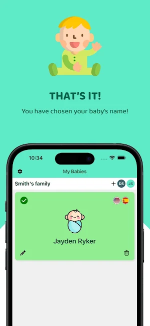 Baby Trove - find baby names Screenshot 0