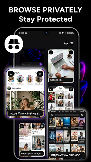 Private Browser & Secure VPN Screenshot 0