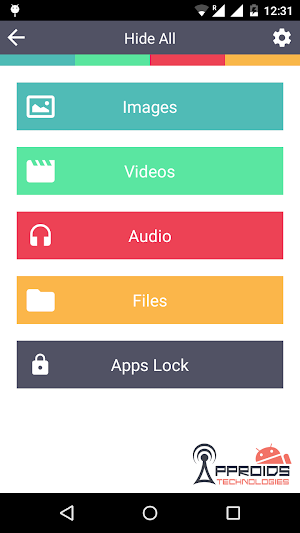 Hide All - Images,Videos,Files Screenshot 0