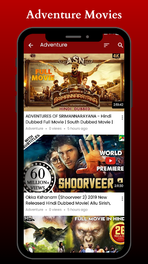 South Movies App Hindi Dubbed Screenshot 2