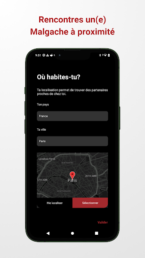 Vaomate : Rencontre Malgache Screenshot 1