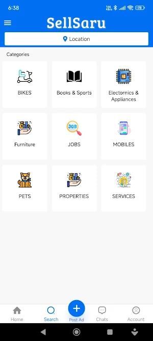 Sell Saru: FreeClassifieds App Screenshot 3