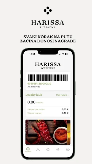 Harissa Loyalty Screenshot 1