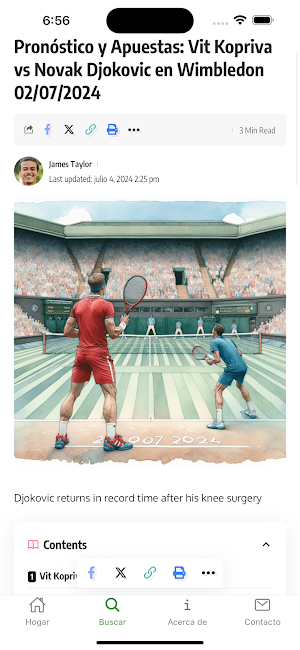 Pronósticos Tenis Hoy Screenshot 2