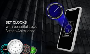 Digital Clock Lock Screen App Screenshot 3