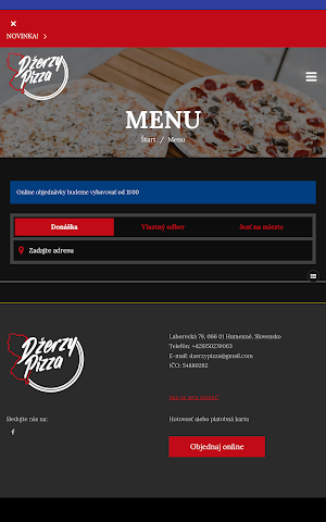 Dzerzy Pizza Screenshot 2