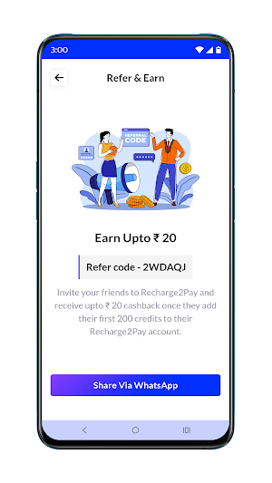 Recharge2Pe Commission App Screenshot 3