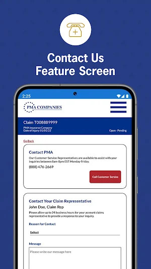 myPMA Mobile App Screenshot 1
