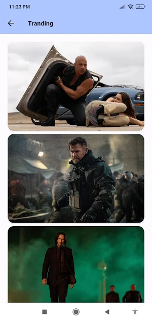 Movies List and Detail Screenshot 2