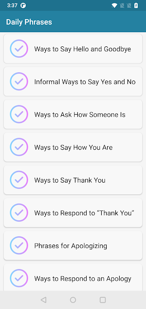 English Conversation Practice Screenshot 3