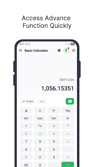 Calculator - Voice Calculator Screenshot 1