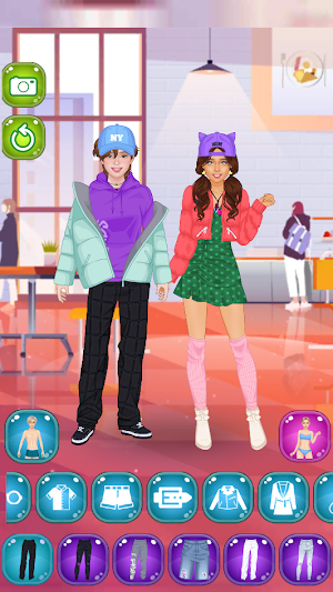 Couple dress up - School Screenshot 3