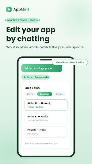 HTML & Web to APK:AppMint Screenshot 3