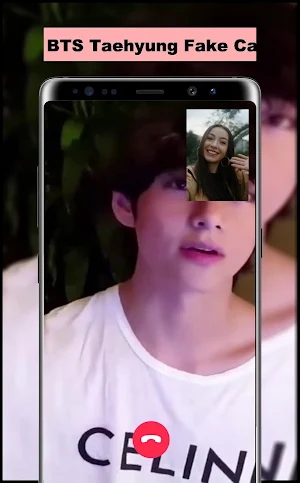Taehyung Fake Call Screenshot 0