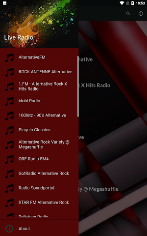 Radio Alternative Live Screenshot 1