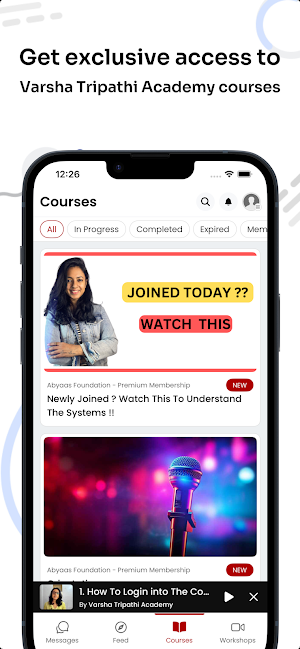 Varsha Tripathi Academy Screenshot 2