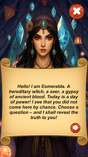 Gypsy Fortune Telling Screenshot 1