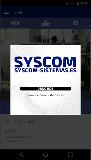 Syscom EasyView Screenshot 0
