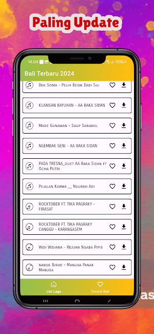 Lagu Pop Bali Edisi Terbaru Screenshot 2