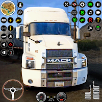 Semi Truck Driving Cargo Games