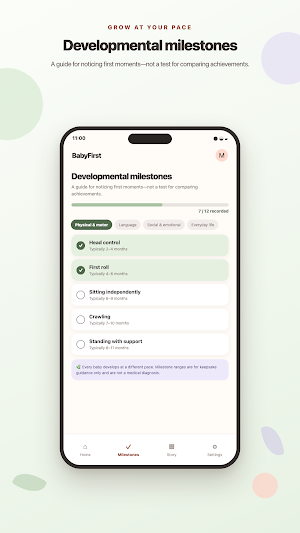 BabyFirst: Baby Milestones Screenshot 3