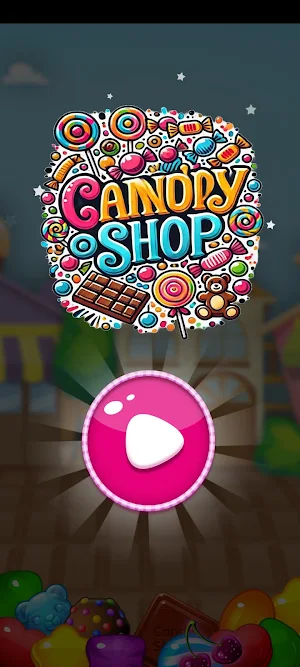 Sugar Candy Shop match 3 game Screenshot 0