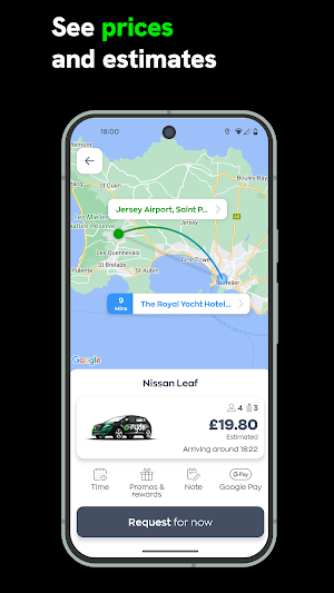 Ryde – Jersey Taxi Booking Screenshot 2