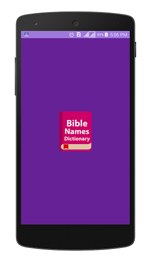 Bible Names Dictionary Screenshot 0